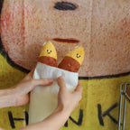 Daily White | Mini Sweet Potato Plush Charm