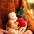 Daily White | Gingerbread Man Plush Charm