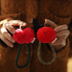 Daily White | Mini Heart Apple Toy Charm