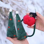 Daily White | Spiky Christmas Tree Plush Charm