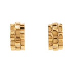 Baby Watch Strap Gold Hoops
