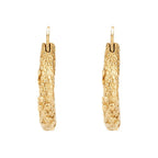 Molten Meadow Gold Hoops