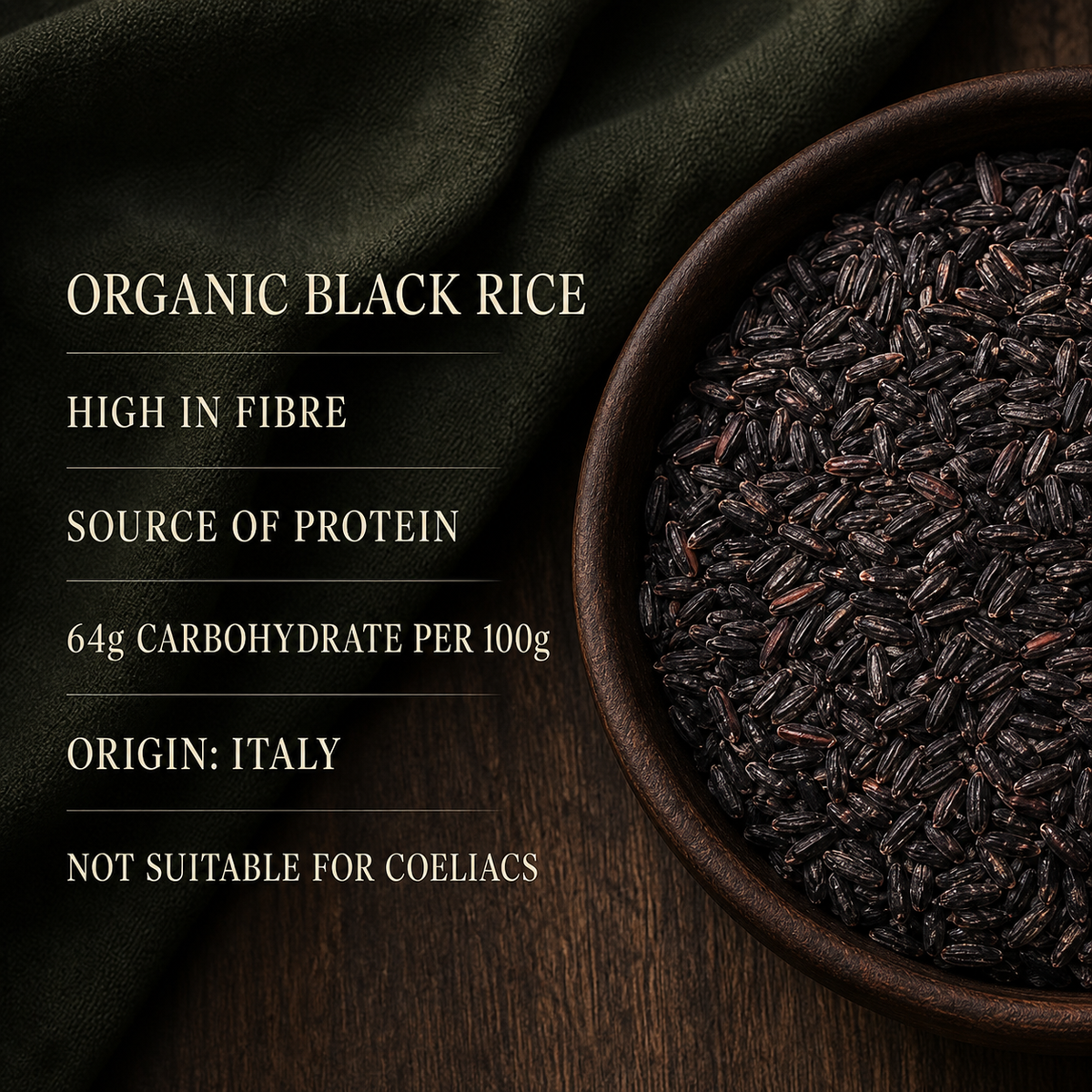 Infinity Foods Bulk Organic Black Rice