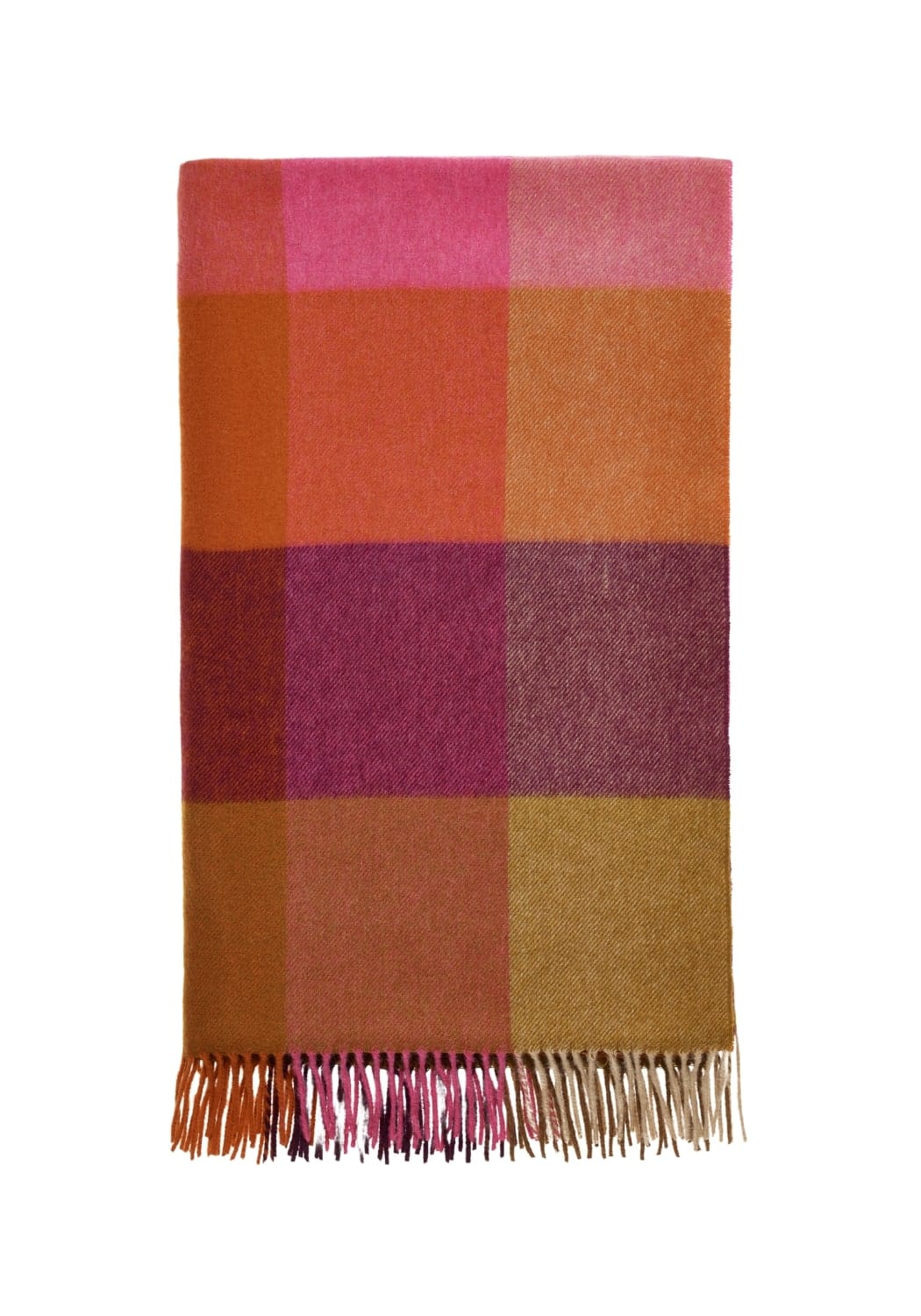 Ivy's Autumn Spice Plaid Throw