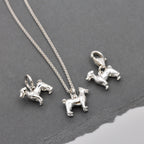 Jack Russell Terrier Silver Dog Charm