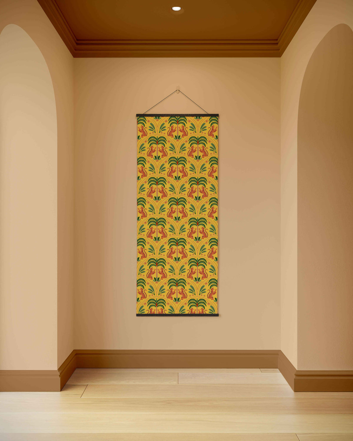 Graphic Tiger Tapestry