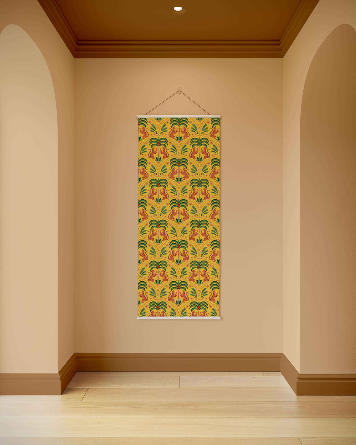 Graphic Tiger Tapestry