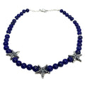 Lapis Lazuli & Sterling Silver Starfish Necklace – Last One Available – This Version Will Not Be Repeated