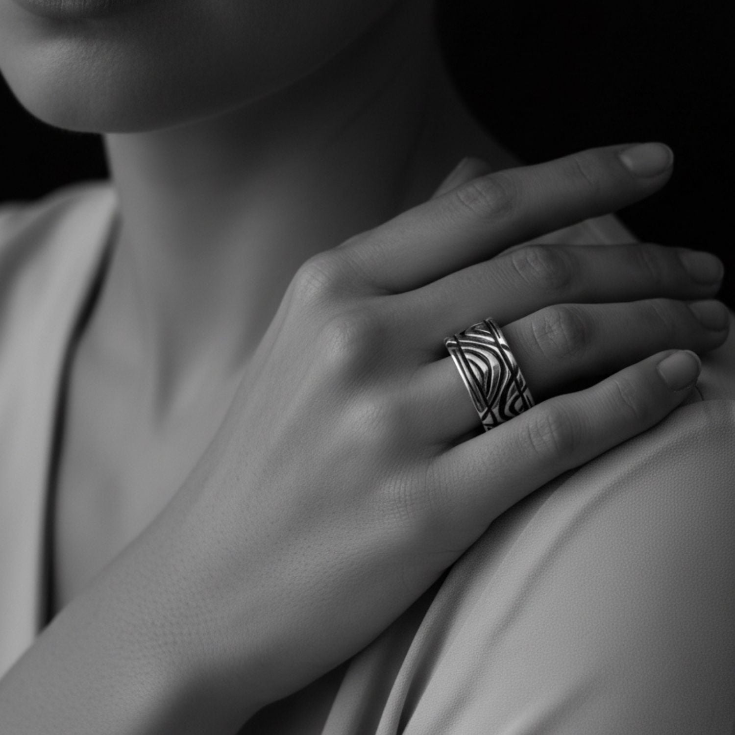 Le Linee Ring – Sterling Silver 925