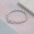 Lifetime Silver Charm Bracelet