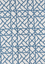 Lily's Blue Bamboo Breeze Tablecloth