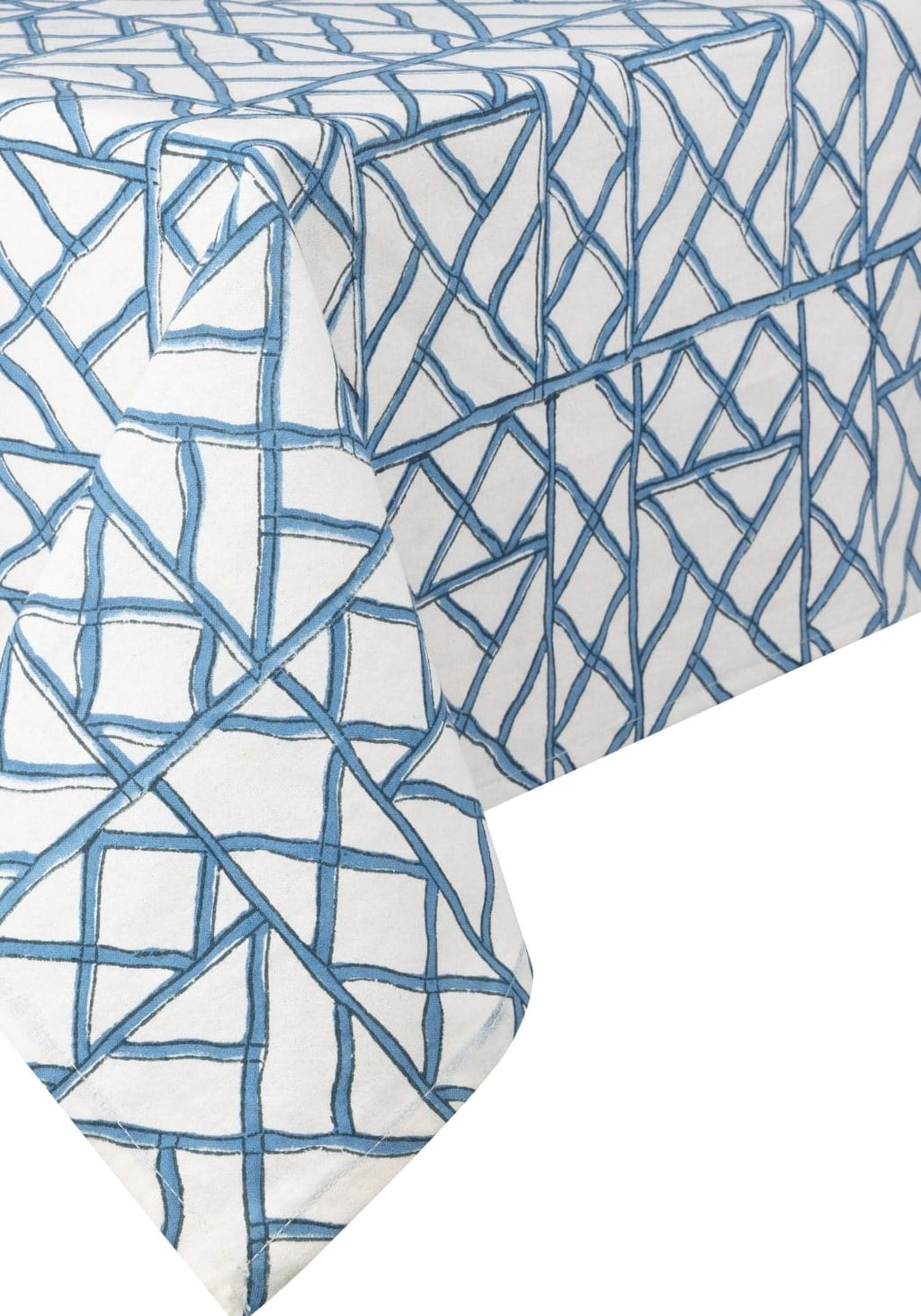 Lily's Blue Bamboo Breeze Tablecloth
