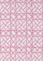 Lily's Pink Bamboo Lattice Tablecloth