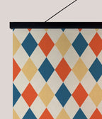 Harlequin Pattern Tapestry