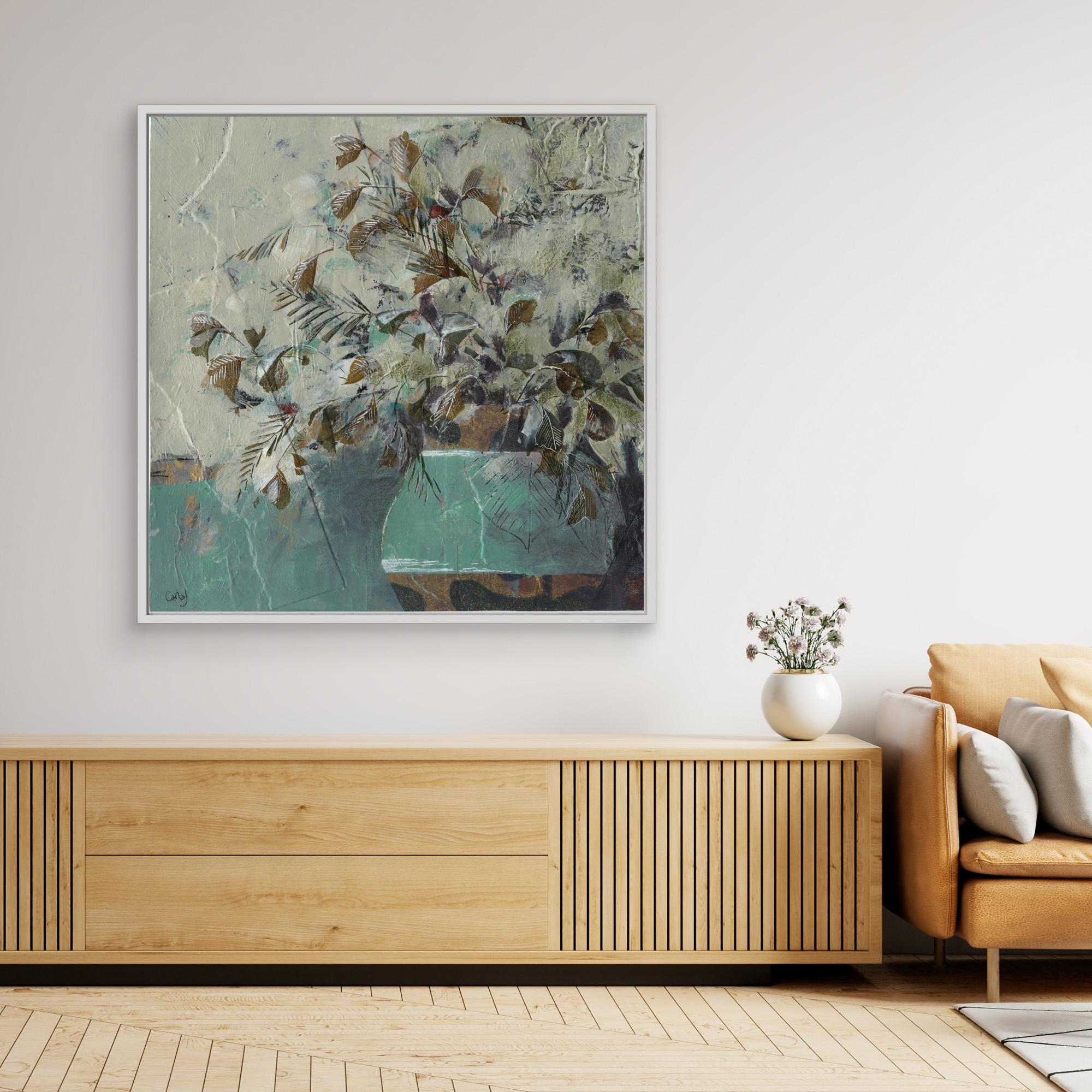 Abstract Vase IV - Canvas Art Print