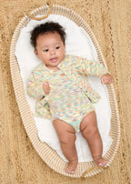 Magic - Space Dye Knitted Bubble Romper