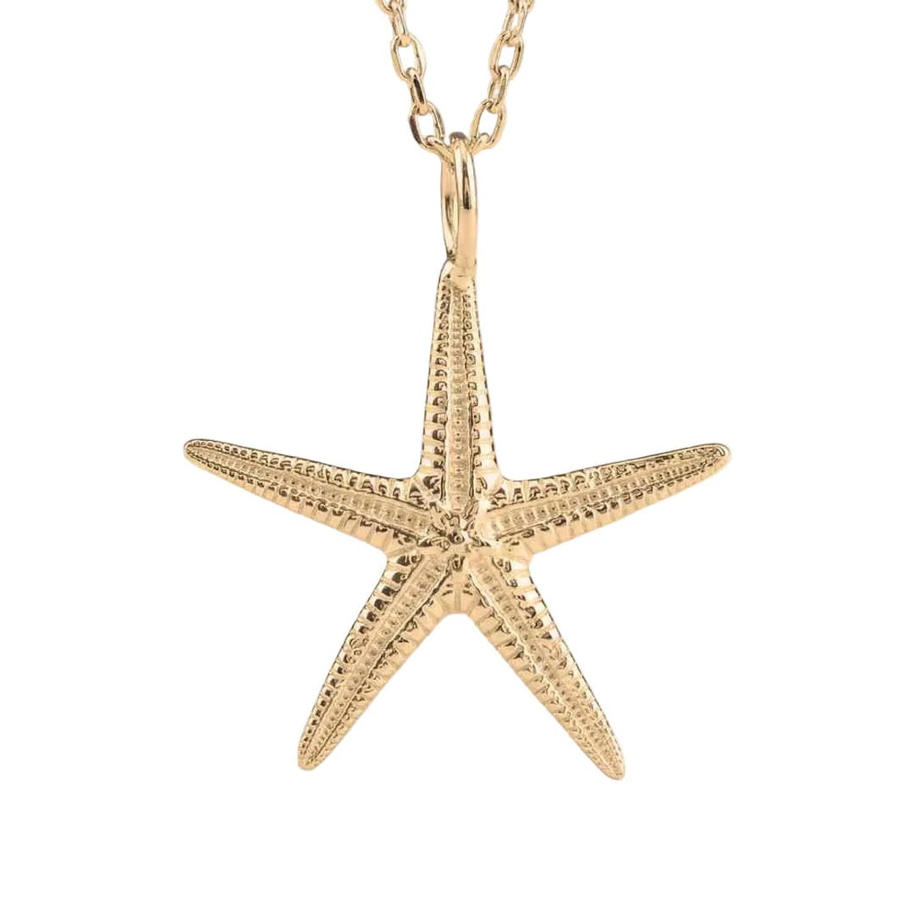 Maxi Gold Ocean Starfish Necklace