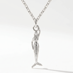 Maxi Mermaid Silver Necklace - Zennor
