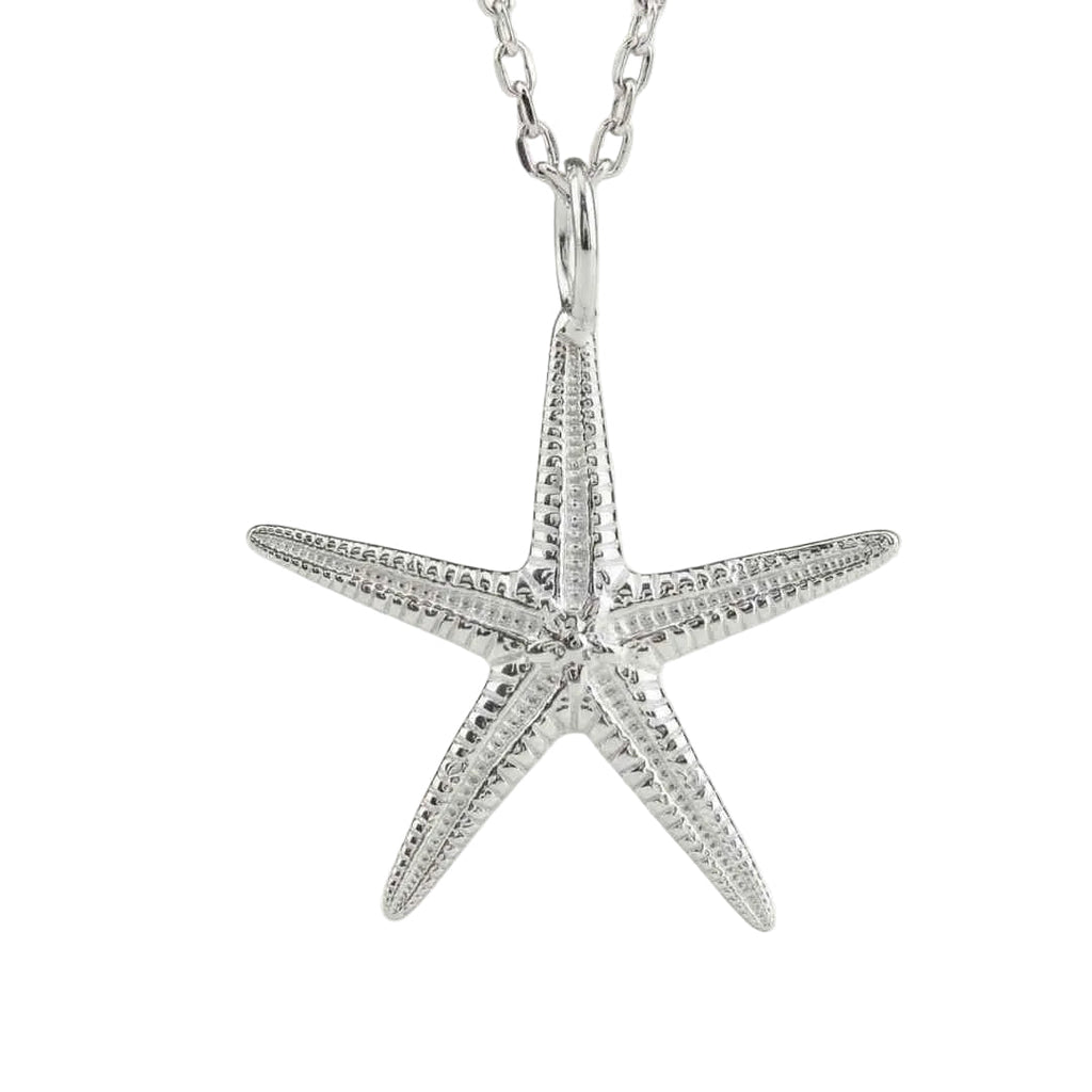 Maxi Silver Starfish Necklace