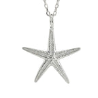 Maxi Silver Starfish Necklace
