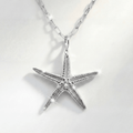 Maxi Silver Starfish Necklace