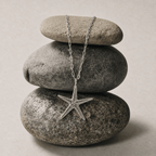 Maxi Silver Starfish Necklace