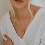 Maxi Silver Starfish Necklace