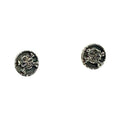Medaglie Skull Bones Stud Earring – Sterling Silver 925