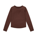 Merino Long Sleeve, Chocolate Brown