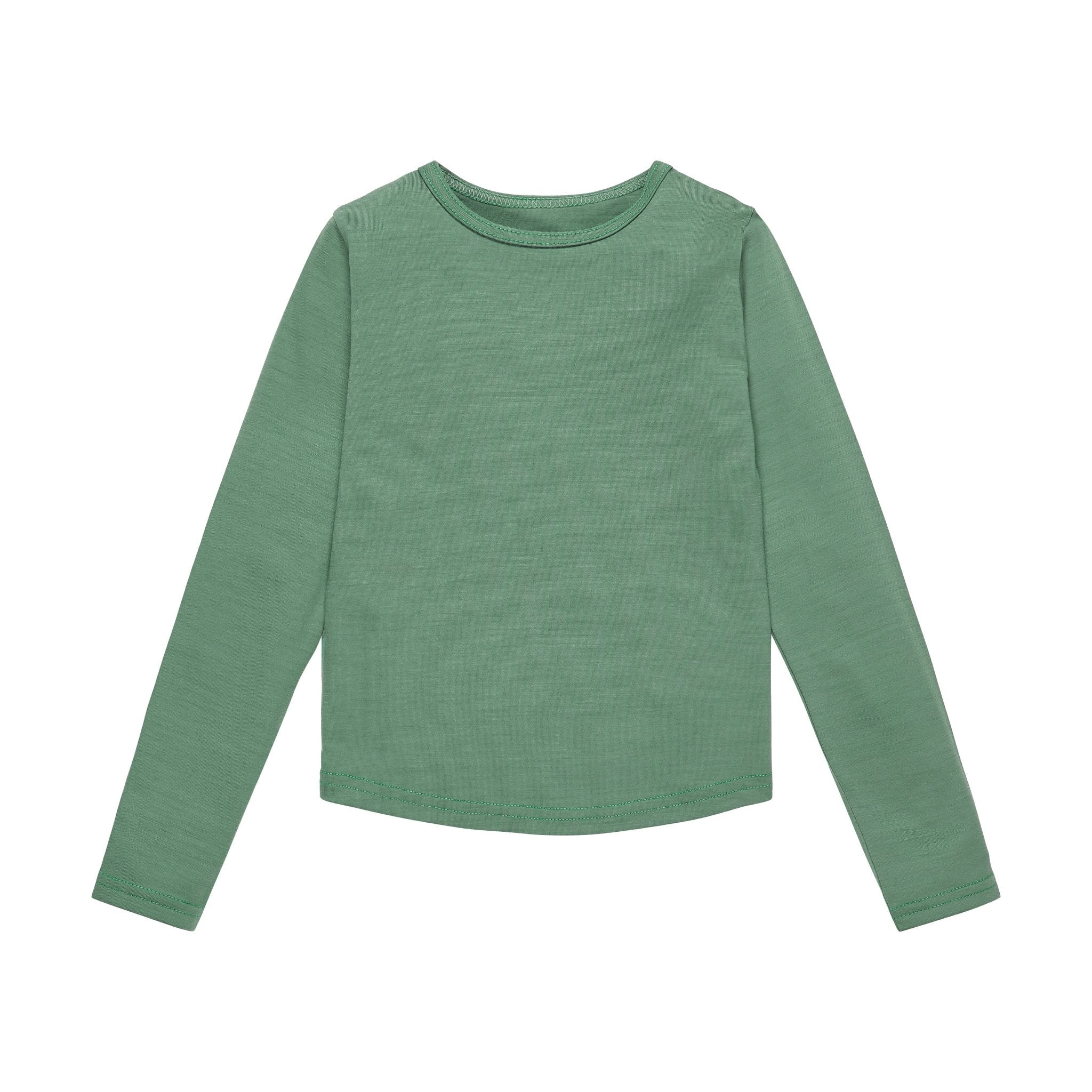 Merino Long Sleeve, Emerald Green