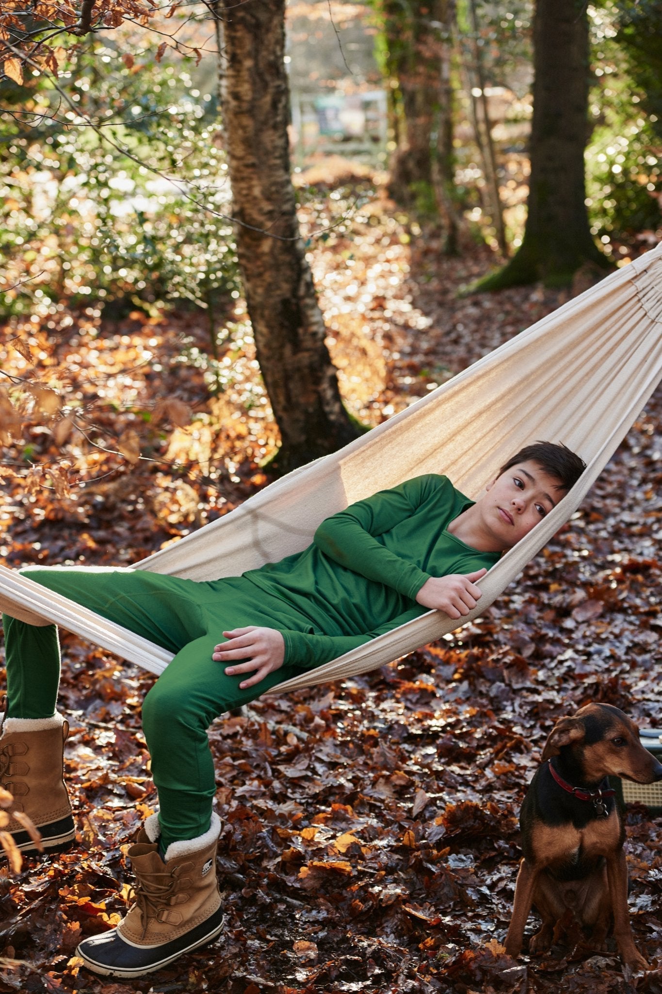 Merino Long Sleeve, Emerald Green