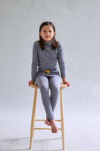 Merino Polo Neck, Chocolate Brown