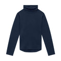 Merino Polo Neck, French Navy