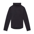 Merino Polo Neck, Midnight Blue