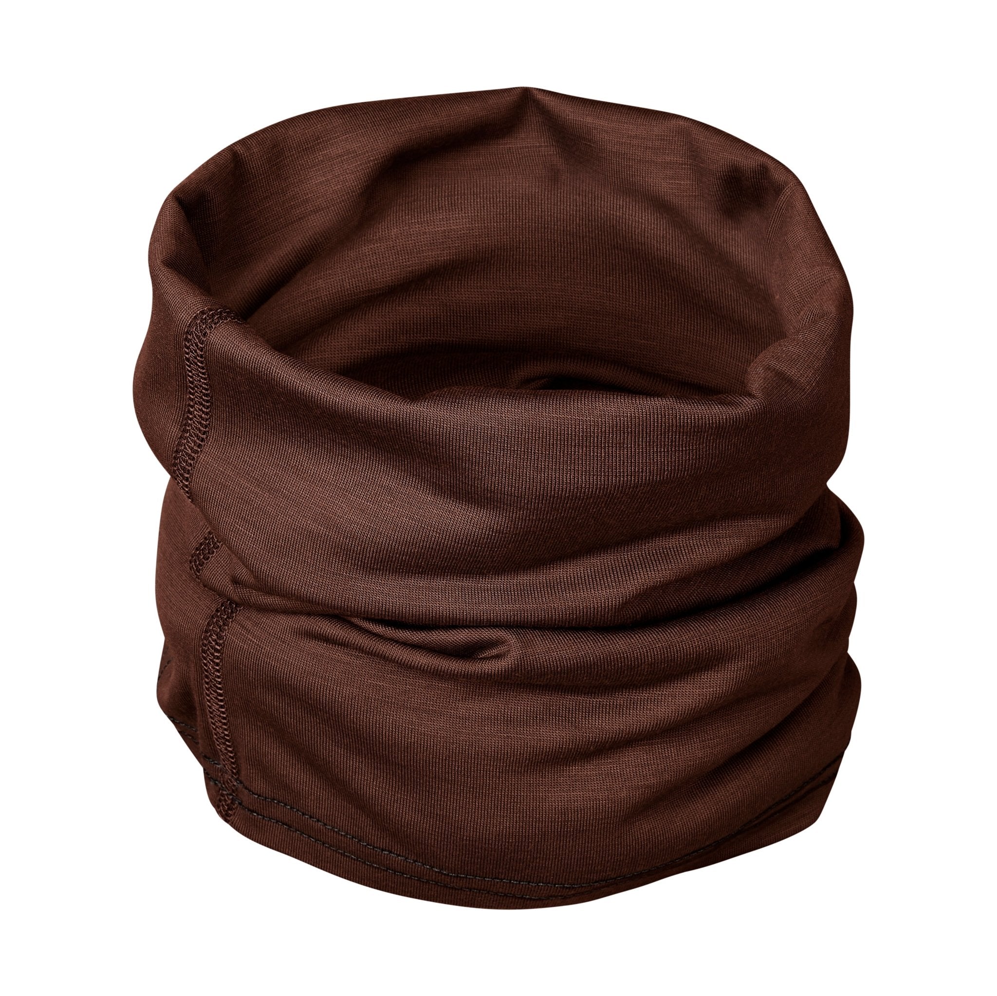 Merino Snood, Chocolate Brown