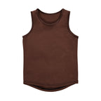 Merino Tank, Chocolate Brown