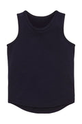 Merino Tank, Midnight Blue
