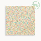 Personalised Knitted Baby Blanket, Space Dye - Merry