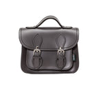 Handmade Leather Micro Satchel - Graphite