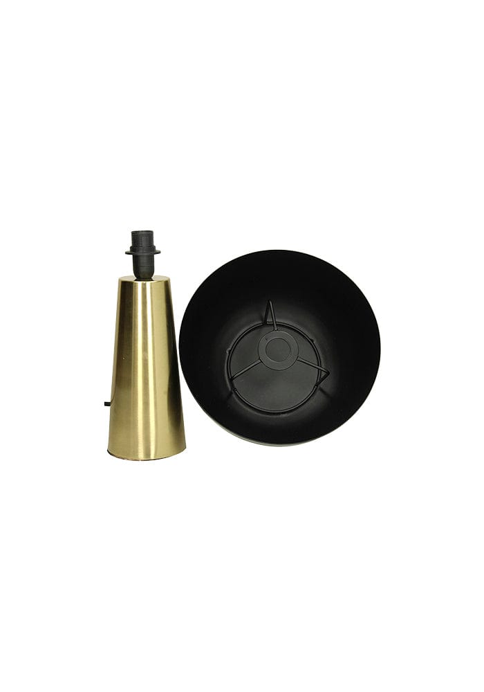 Mid-Century Brass Elegance Lamp