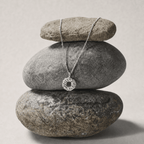 Mini Silver Barnacle Necklace