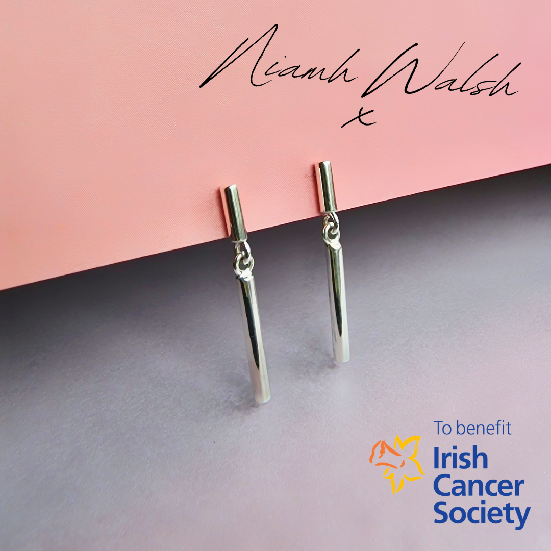 Minimalist Dainty Silver Bar Stud Earrings