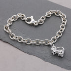 Mouse Silver Charm
