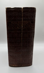 Mrs Beeton's Household Management Book Carving / Altered Book