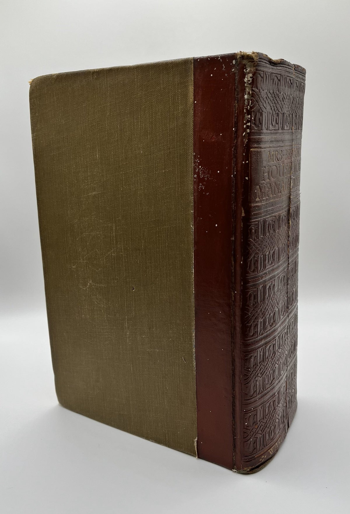 Mrs Beeton's Household Management Book Carving / Altered Book
