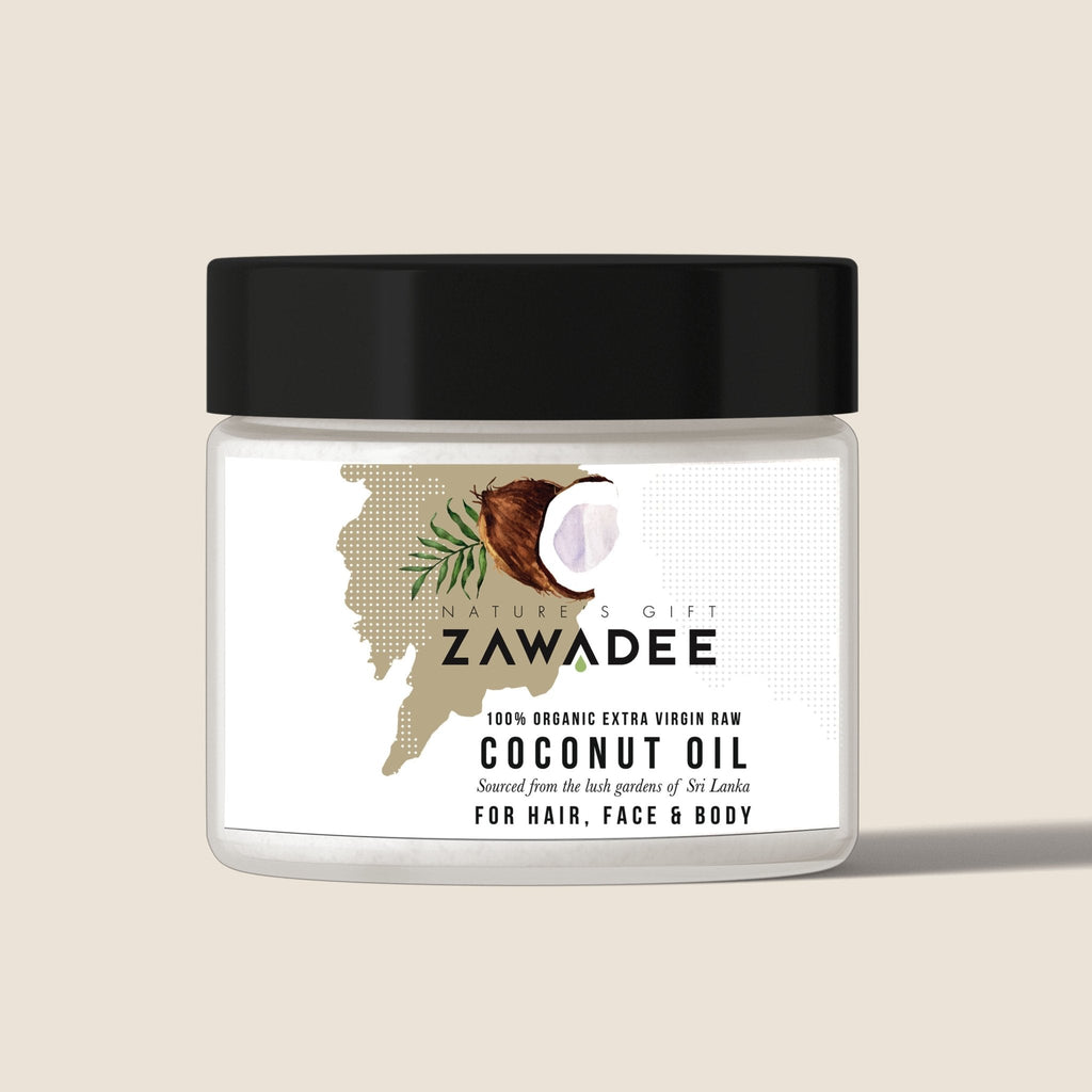 Natural Coconut Oil for Face, Hair & Body – 160ml | Zawadee