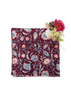 My Maroon Table Napkin - Set of 4
