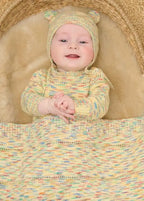 Mystic - Space Dye Knitted Baby Onesie