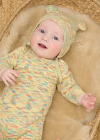 Mystic - Space Dye Knitted Baby Onesie
