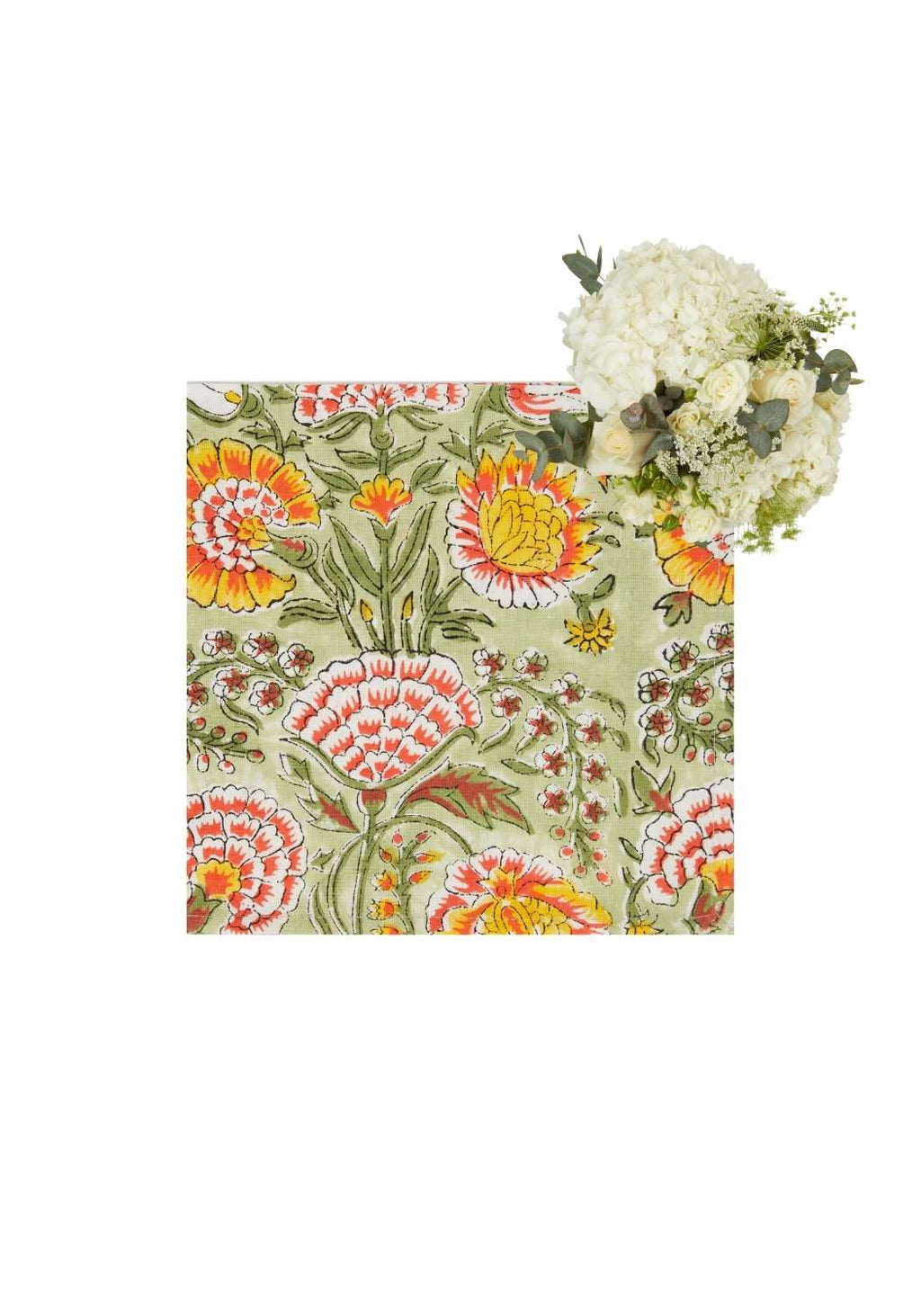 Mughal Rajan Floral Table Napkin - Set of 4